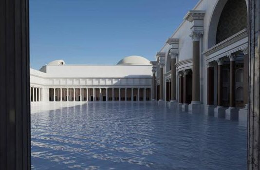 Así eran las espectaculares Termas de Trajano, el gran spa de la Antigua Roma