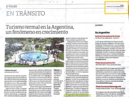 Clarín destaco el Turismo Termal en Argentina