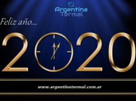 Feliz año nuevo, son los deseos del portal Argentina Termal