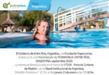 Entre Ríos Argentina, presenta Termatalia 2020 en FITUR Madrid