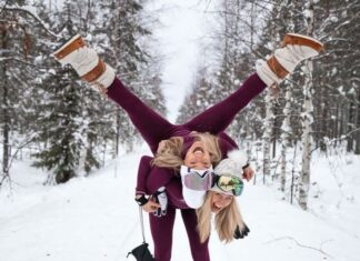 Vacaciones de invierno en la nieve